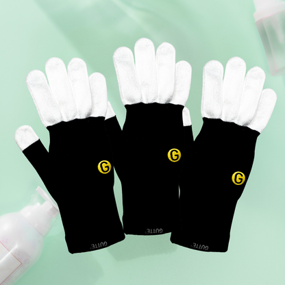 【ユニバーサル企画GUTTE★同サイズ🉐3双セット】GUTTE3双 + 推奨ニトリルグローブ3双付き　※送料無料！