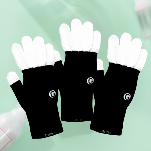 【ユニバーサル企画GUTTE★同サイズ🉐3双セット】GUTTE3双 + 推奨ニトリルグローブ3双付き　※送料無料！